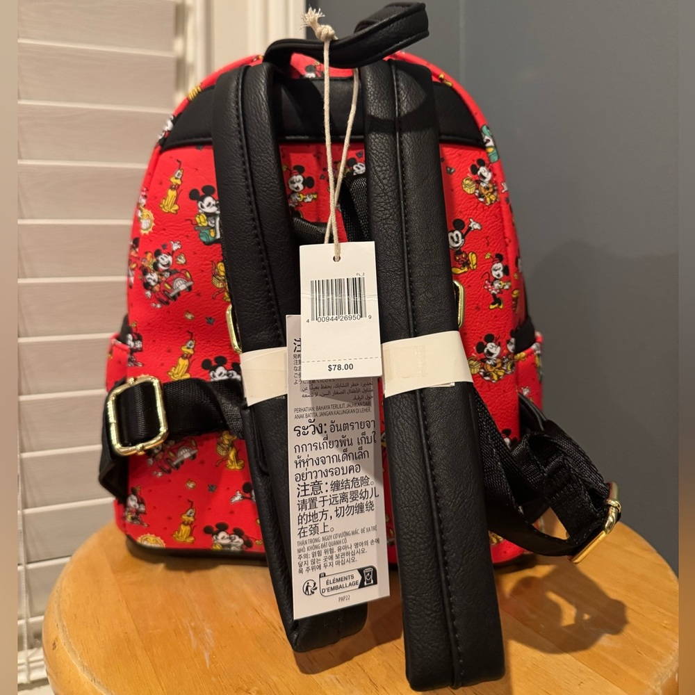 NWT Loungefly Disney Runaway Railroad Backpack - Picture 3 of 5